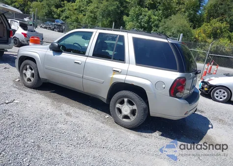 2008 Chevrolet Trailblazer Ls/Lt z USA, uszkodzony, nr VIN 1GNDT13SX82107592